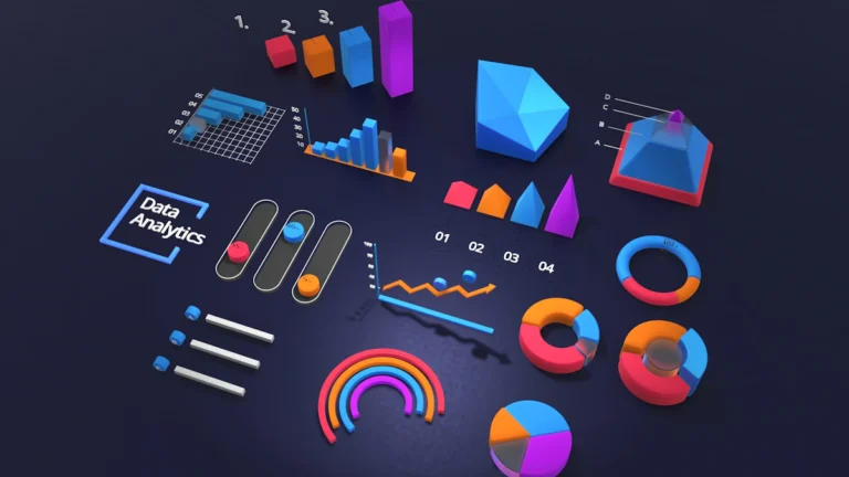 Financial data charts for payout mathematics education